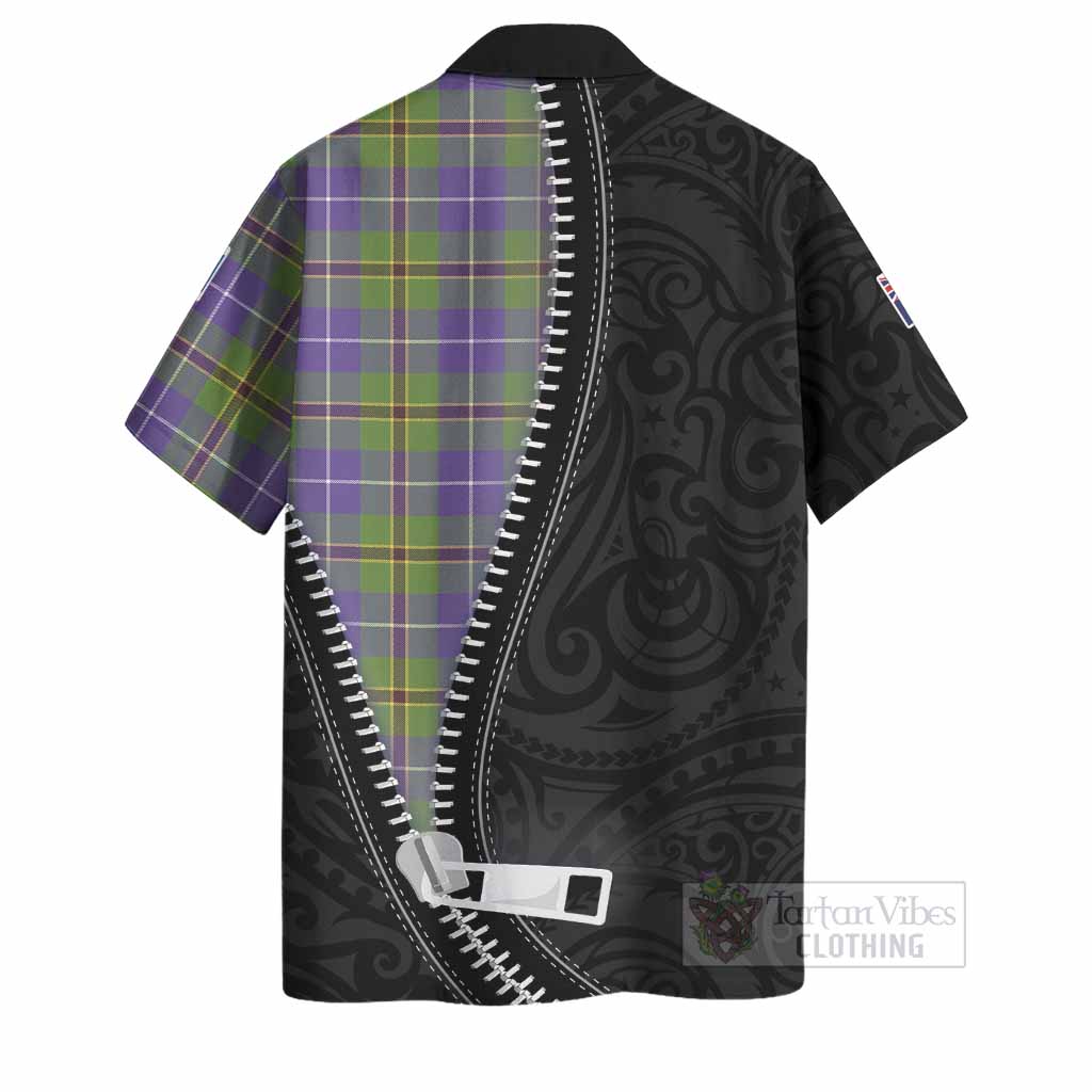 Turnbull Tartan Hawaiian Shirt New Zealand Pattern Unique Zipper Stylized