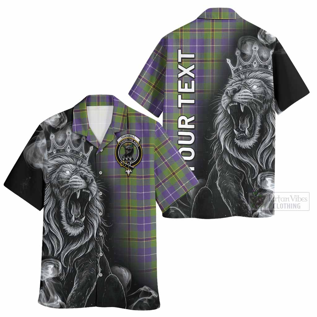 Turnbull Tartan Hawaiian Shirt Roaring Lion Heritage