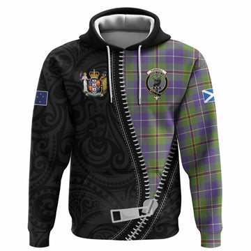 Turnbull Tartan Hoodie New Zealand Pattern Unique Zipper Stylized