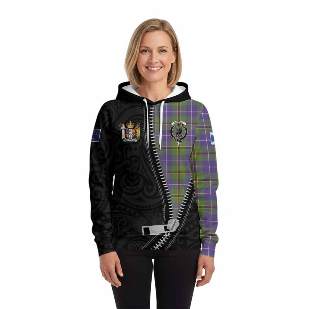 Turnbull Tartan Hoodie New Zealand Pattern Unique Zipper Stylized