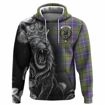 Turnbull Tartan Hoodie Roaring Lion Heritage