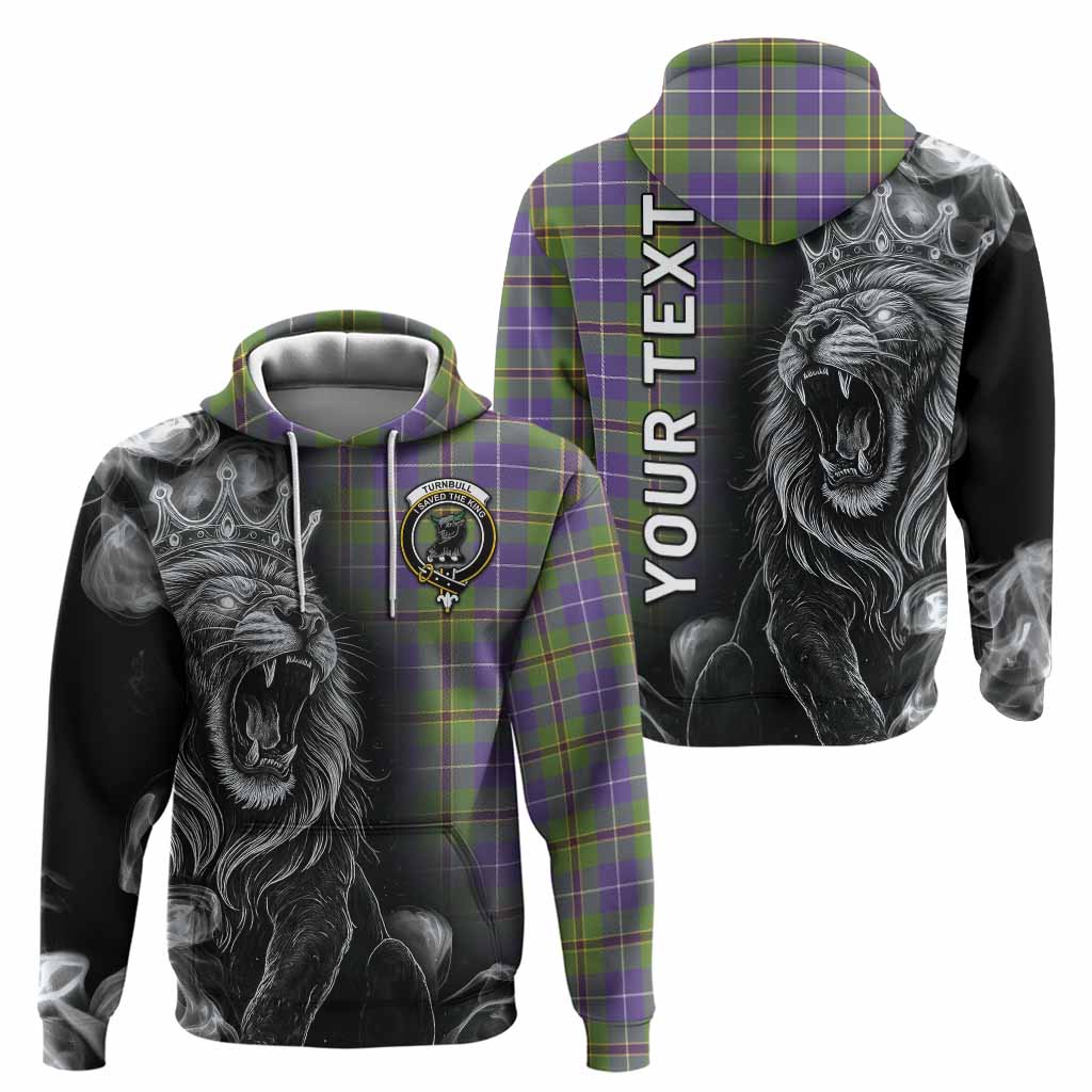 Turnbull Tartan Hoodie Roaring Lion Heritage