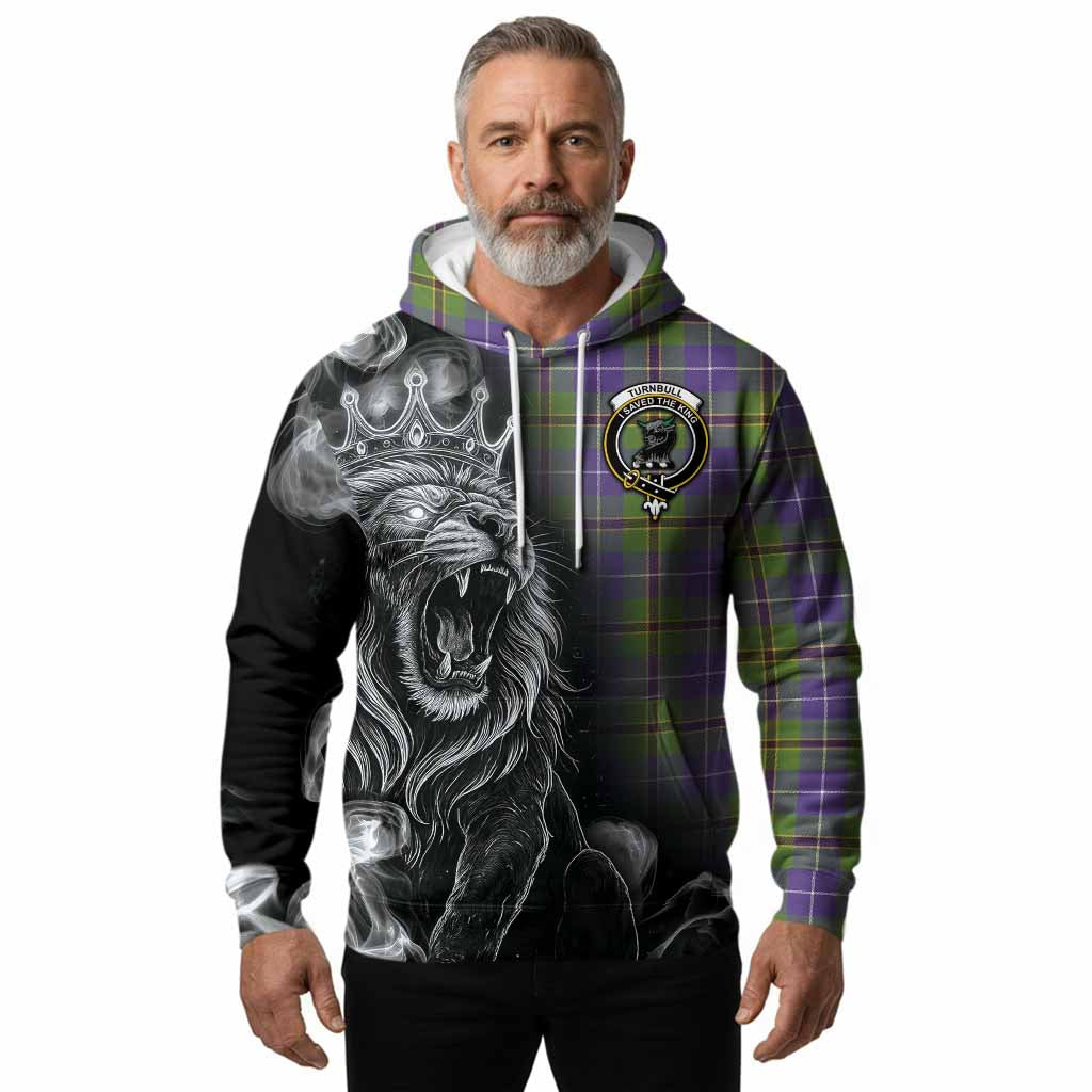 Turnbull Tartan Hoodie Roaring Lion Heritage