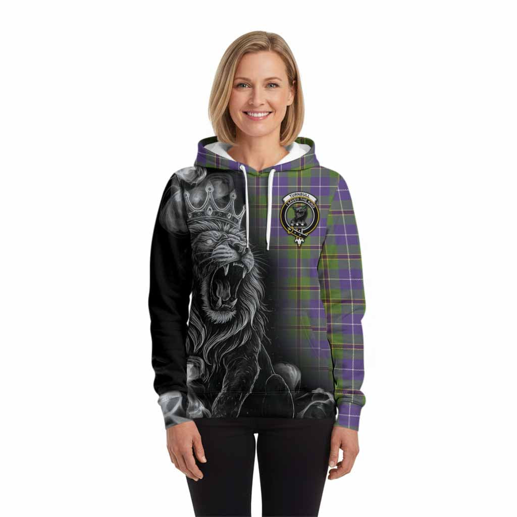 Turnbull Tartan Hoodie Roaring Lion Heritage