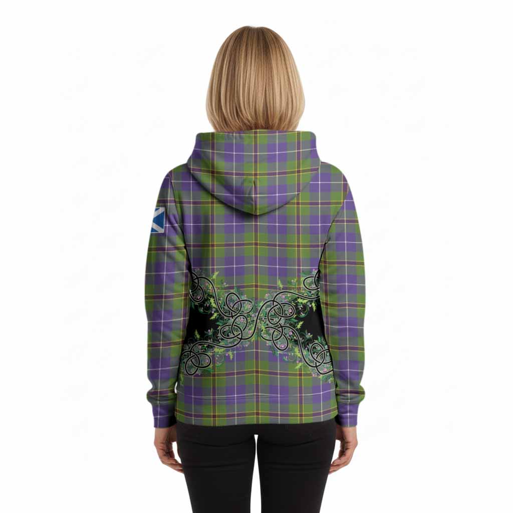 Turnbull Tartan Hoodie Thistle Scottish Spirit