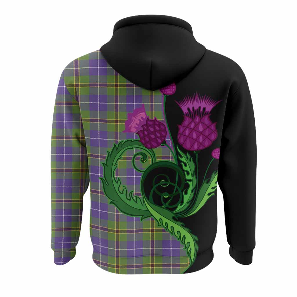 Turnbull Tartan Hoodie Traditional Scottish Thistle