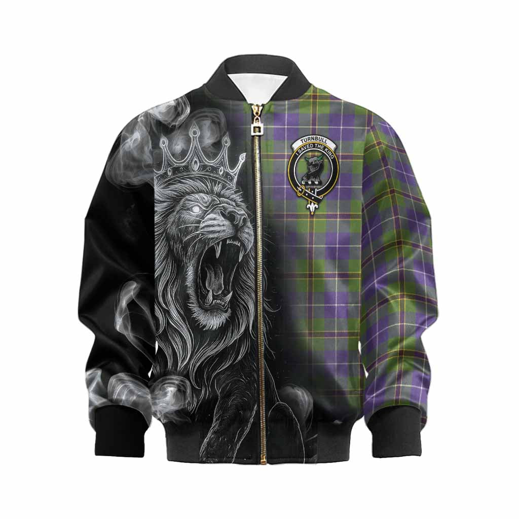 Turnbull Tartan Kid Bomber Jacket Roaring Lion Heritage