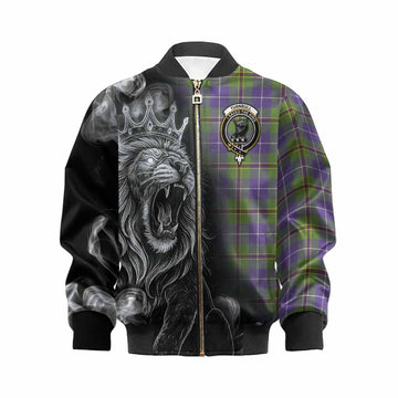 Turnbull Tartan Kid Bomber Jacket Roaring Lion Heritage