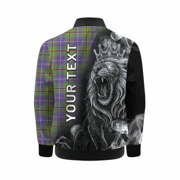 Turnbull Tartan Kid Bomber Jacket Roaring Lion Heritage
