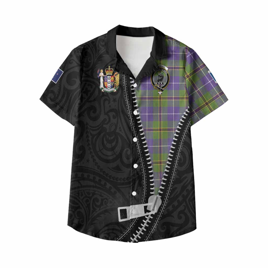 Turnbull Tartan Kid Hawaiian Shirt New Zealand Pattern Unique Zipper Stylized