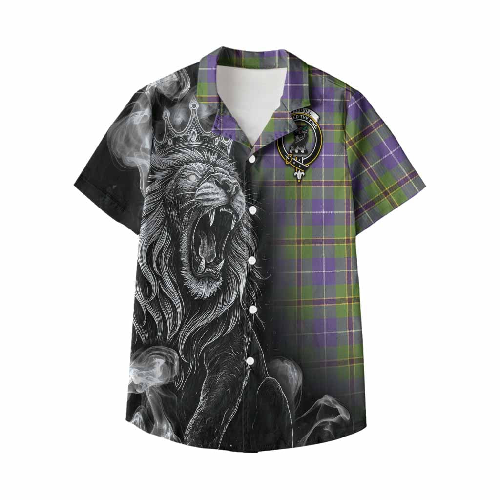 Turnbull Tartan Kid Hawaiian Shirt Roaring Lion Heritage