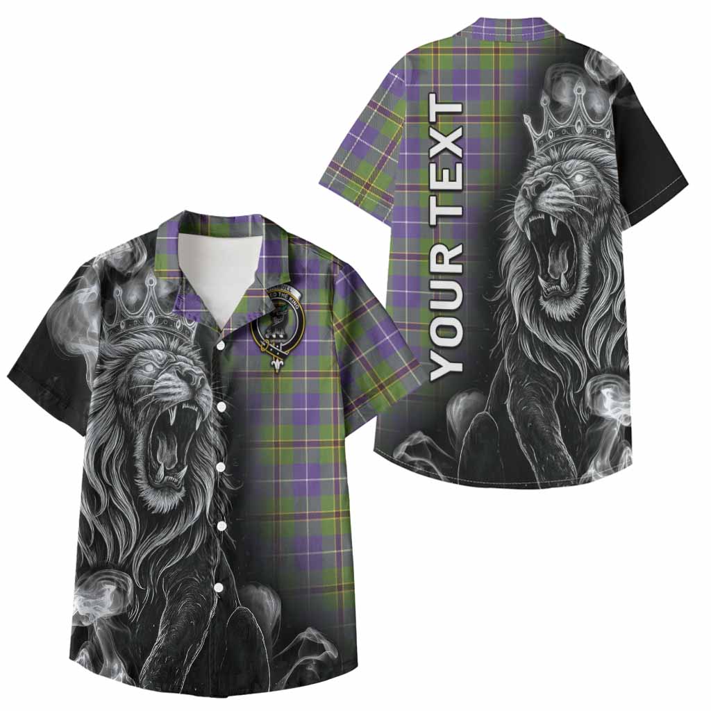 Turnbull Tartan Kid Hawaiian Shirt Roaring Lion Heritage