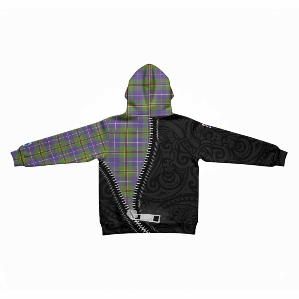 Turnbull Tartan Kid Hoodie New Zealand Pattern Unique Zipper Stylized