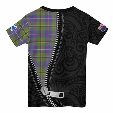 Turnbull Tartan Kid T-shirt New Zealand Pattern Unique Zipper Stylized