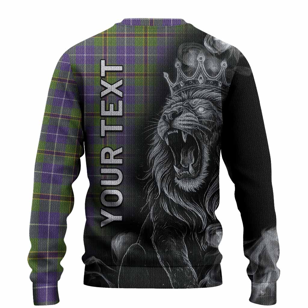 Turnbull Tartan Knitted Sweater Roaring Lion Heritage