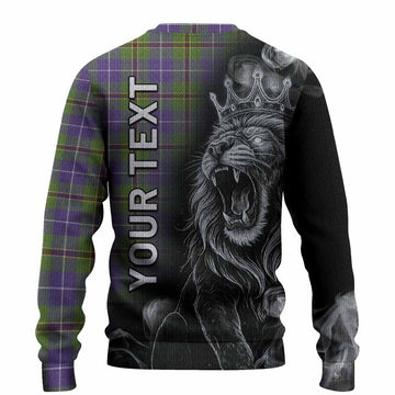 Turnbull Tartan Knitted Sweater Roaring Lion Heritage
