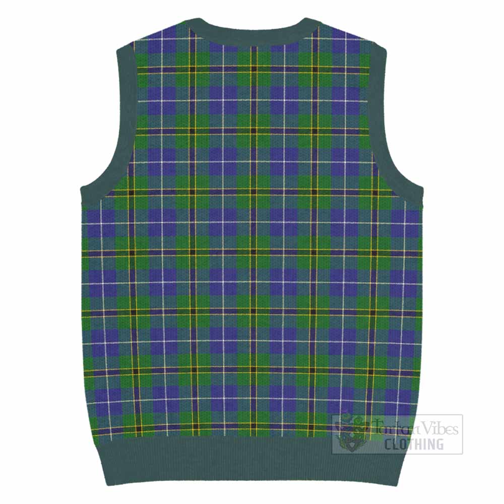 Turnbull Tartan Knitted V-Neck Vest - Tartan Vibes Clothing
