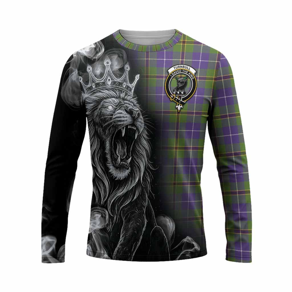 Turnbull Tartan Long Sleeve T-Shirt Roaring Lion Heritage