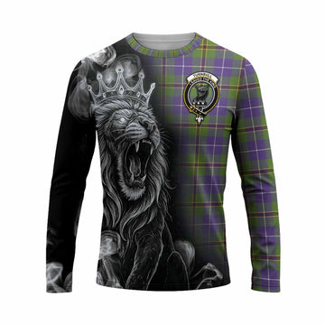 Turnbull Tartan Long Sleeve T-Shirt Roaring Lion Heritage