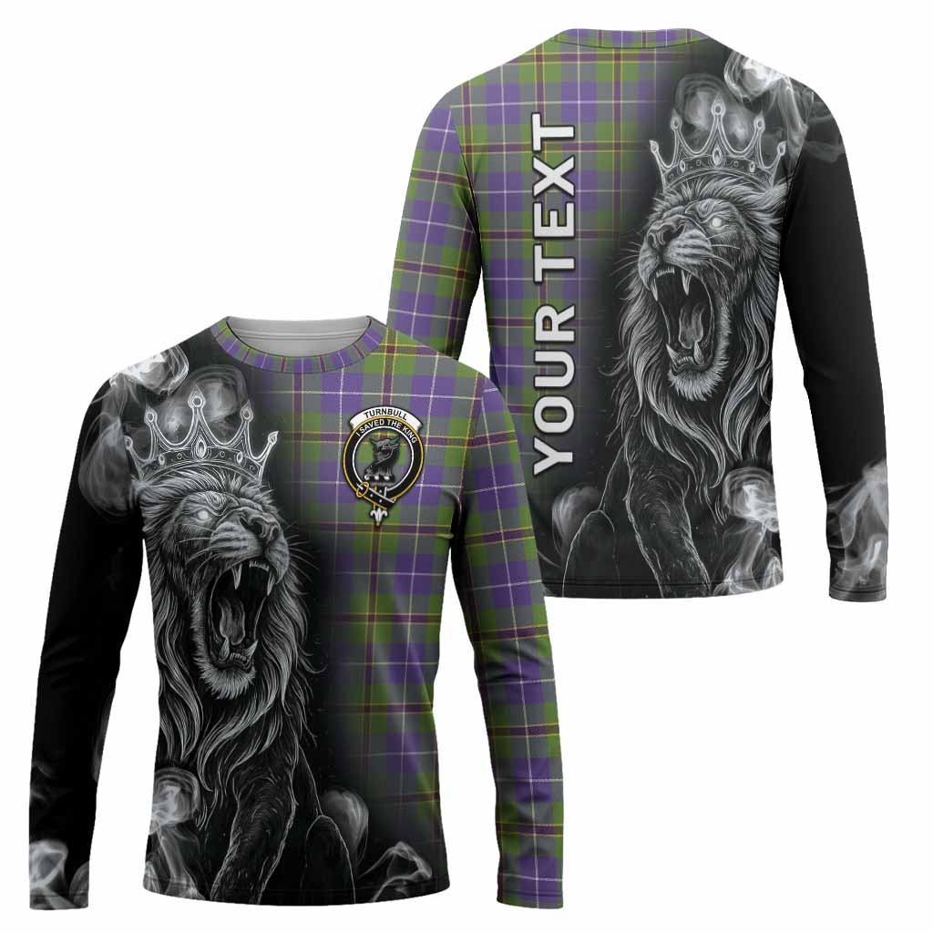 Turnbull Tartan Long Sleeve T-Shirt Roaring Lion Heritage