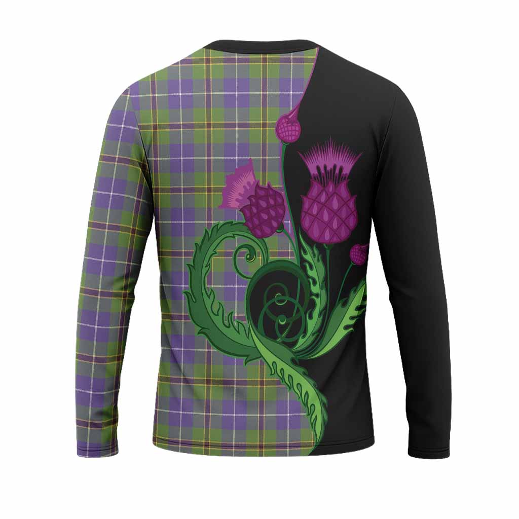 Turnbull Tartan Long Sleeve T-Shirt Traditional Scottish Thistle