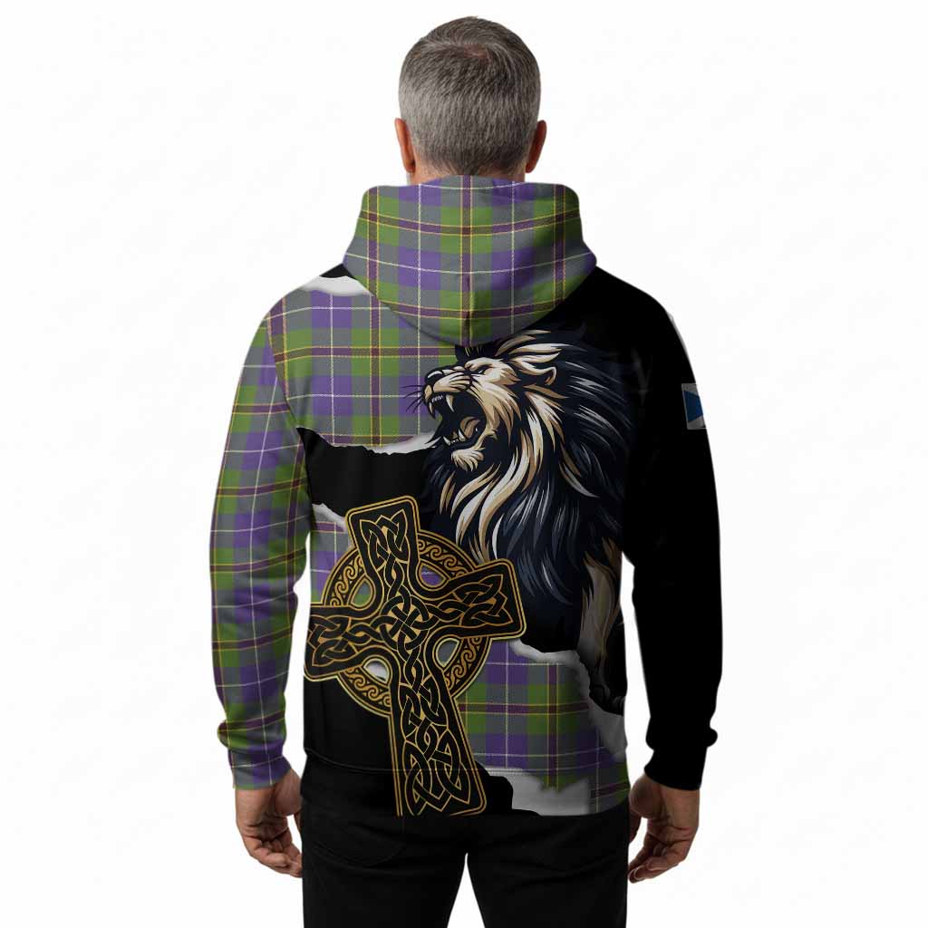 Turnbull Tartan Scottish Hoodie Lion Celtic Heritage