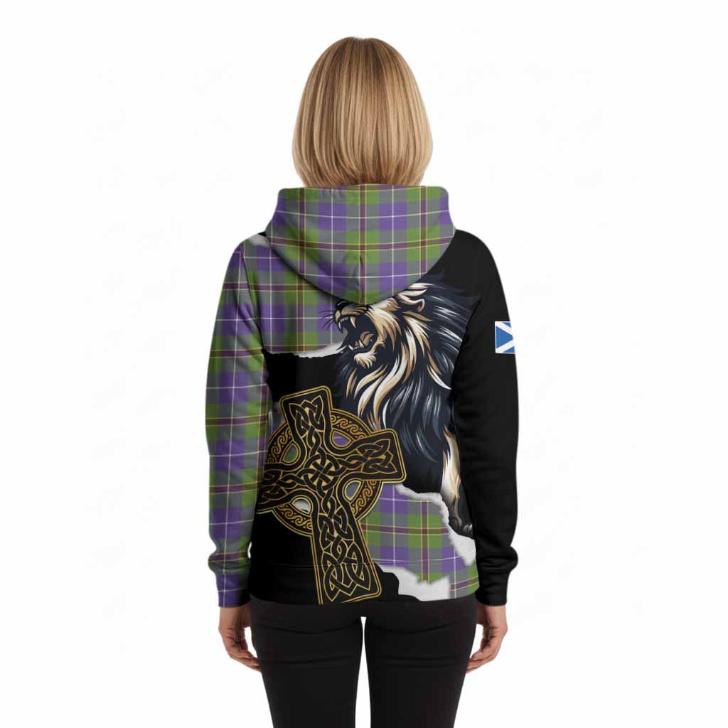 Turnbull Tartan Scottish Hoodie Lion Celtic Heritage