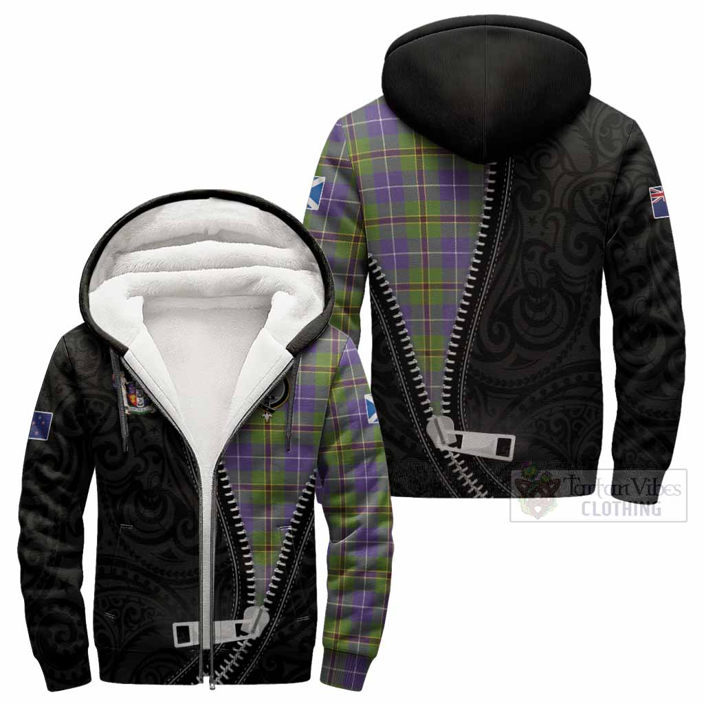 Turnbull Tartan Sherpa Hoodie New Zealand Pattern Unique Zipper Stylized