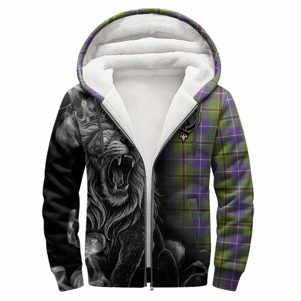 Turnbull Tartan Sherpa Hoodie Roaring Lion Heritage