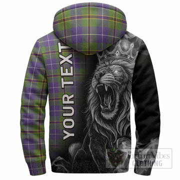 Turnbull Tartan Sherpa Hoodie Roaring Lion Heritage