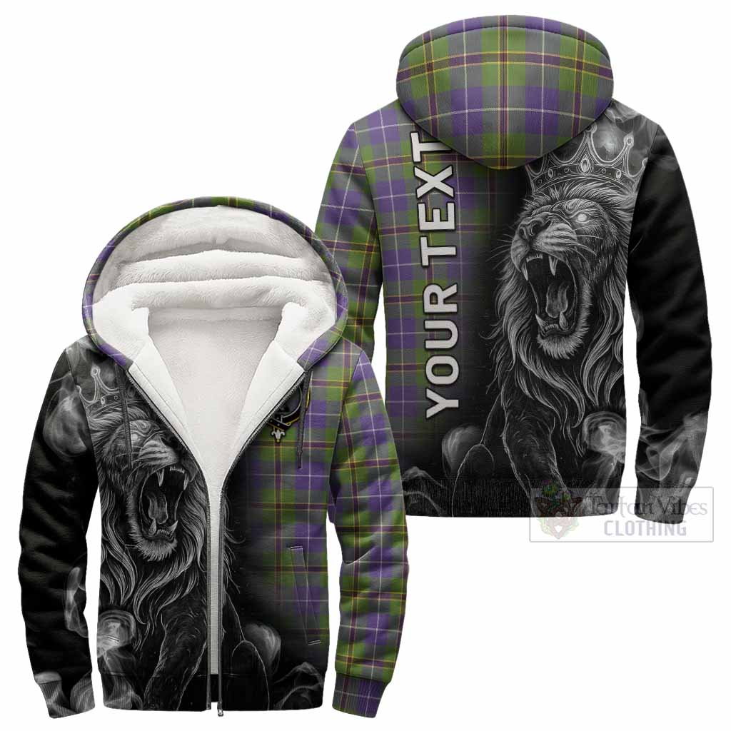 Turnbull Tartan Sherpa Hoodie Roaring Lion Heritage
