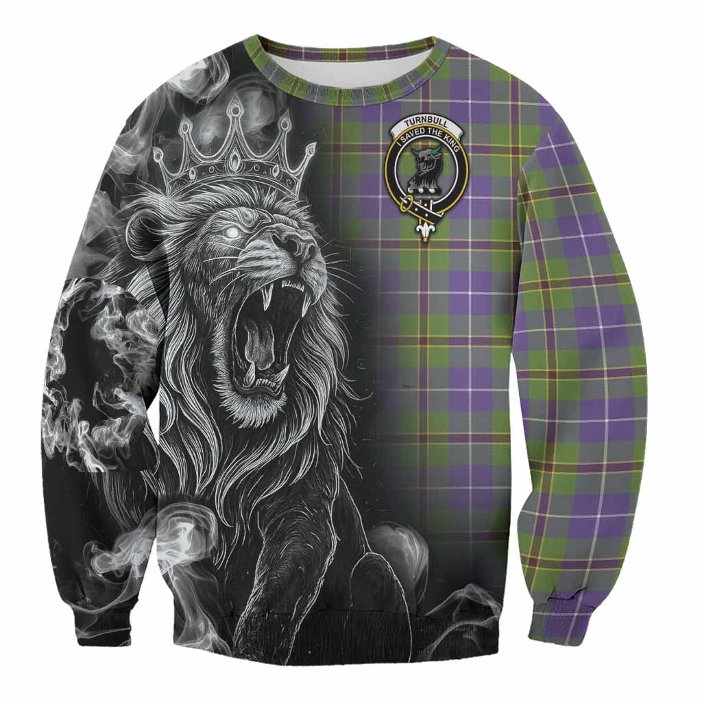 Turnbull Tartan Sweatshirt Roaring Lion Heritage