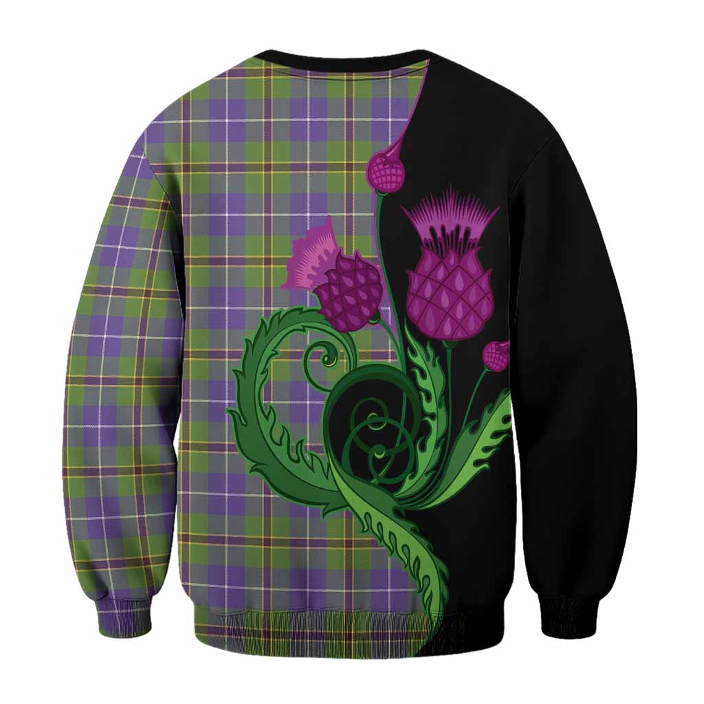 Turnbull Tartan Sweatshirt Traditional Scottish Thistle