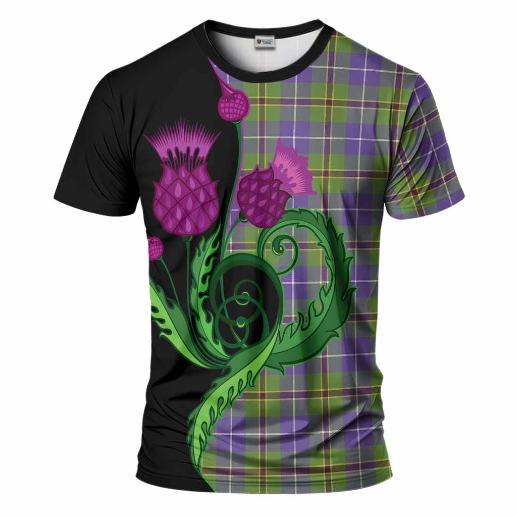Turnbull Tartan T-Shirt Traditional Scottish Thistle