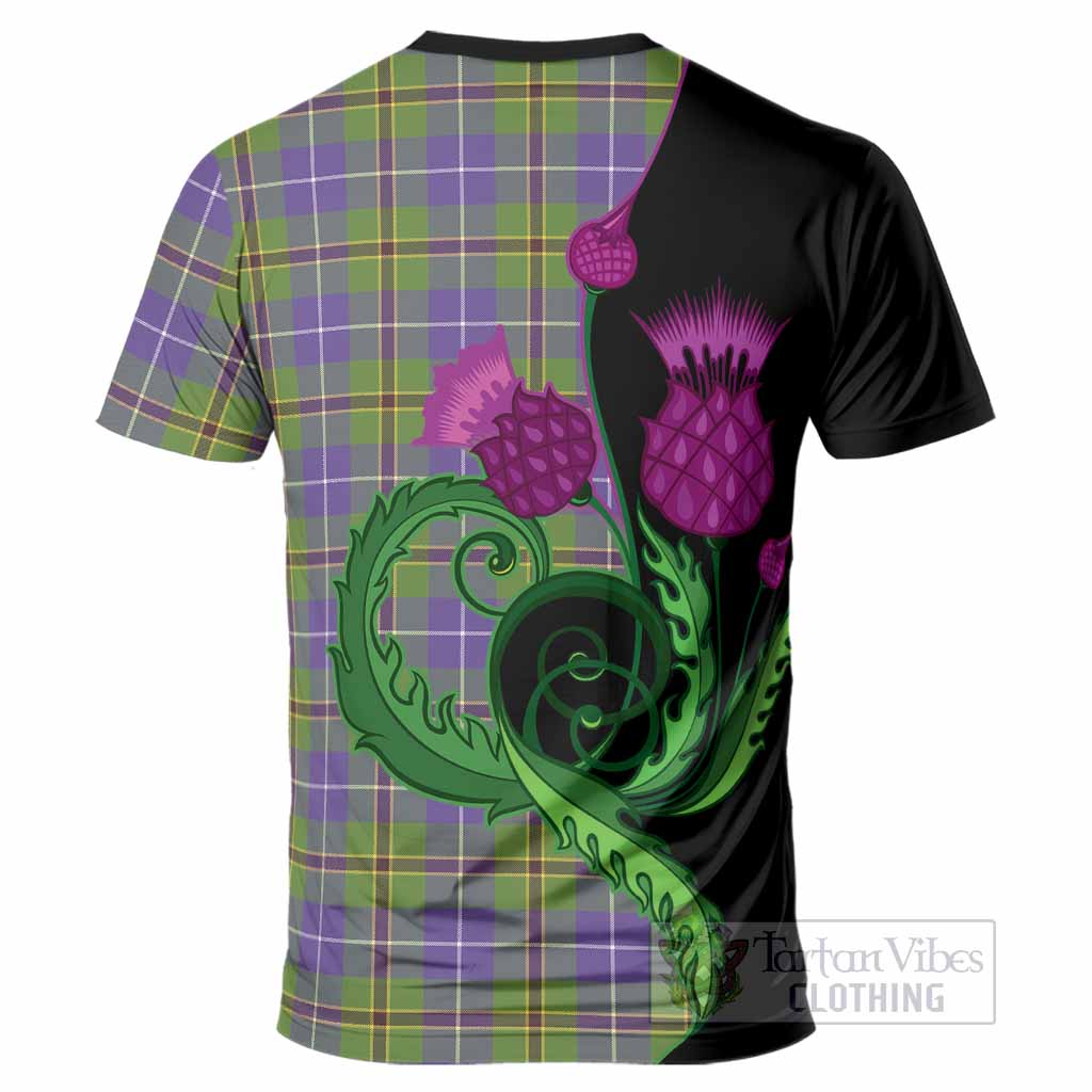 Turnbull Tartan T-Shirt Traditional Scottish Thistle