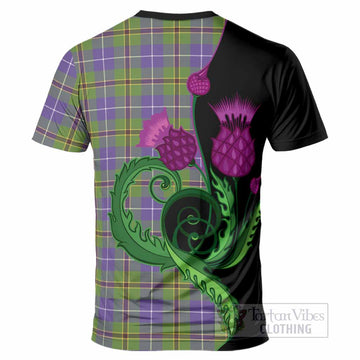 Turnbull Tartan T-Shirt Traditional Scottish Thistle