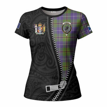 Turnbull Tartan Women T shirt New Zealand Pattern Unique Zipper Stylized
