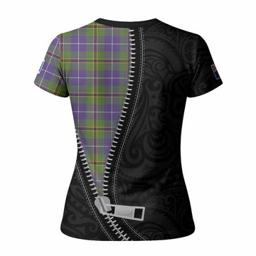 Turnbull Tartan Women T shirt New Zealand Pattern Unique Zipper Stylized