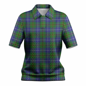 Turnbull Tartan Women’s Polo Sweater Top