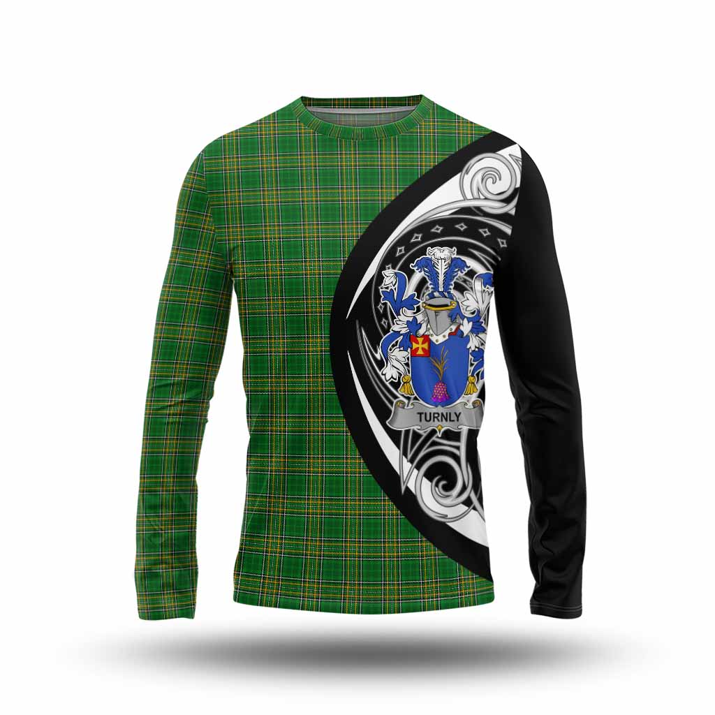 Turnly Irish Clan Long Sleeve T-Shirt Celtic Circle Style Unisex - Tartan Vibes Clothing