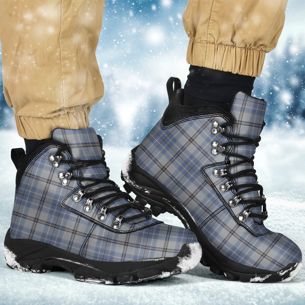 Tweedie Tartan Alpine Boots - Tartanvibesclothing
