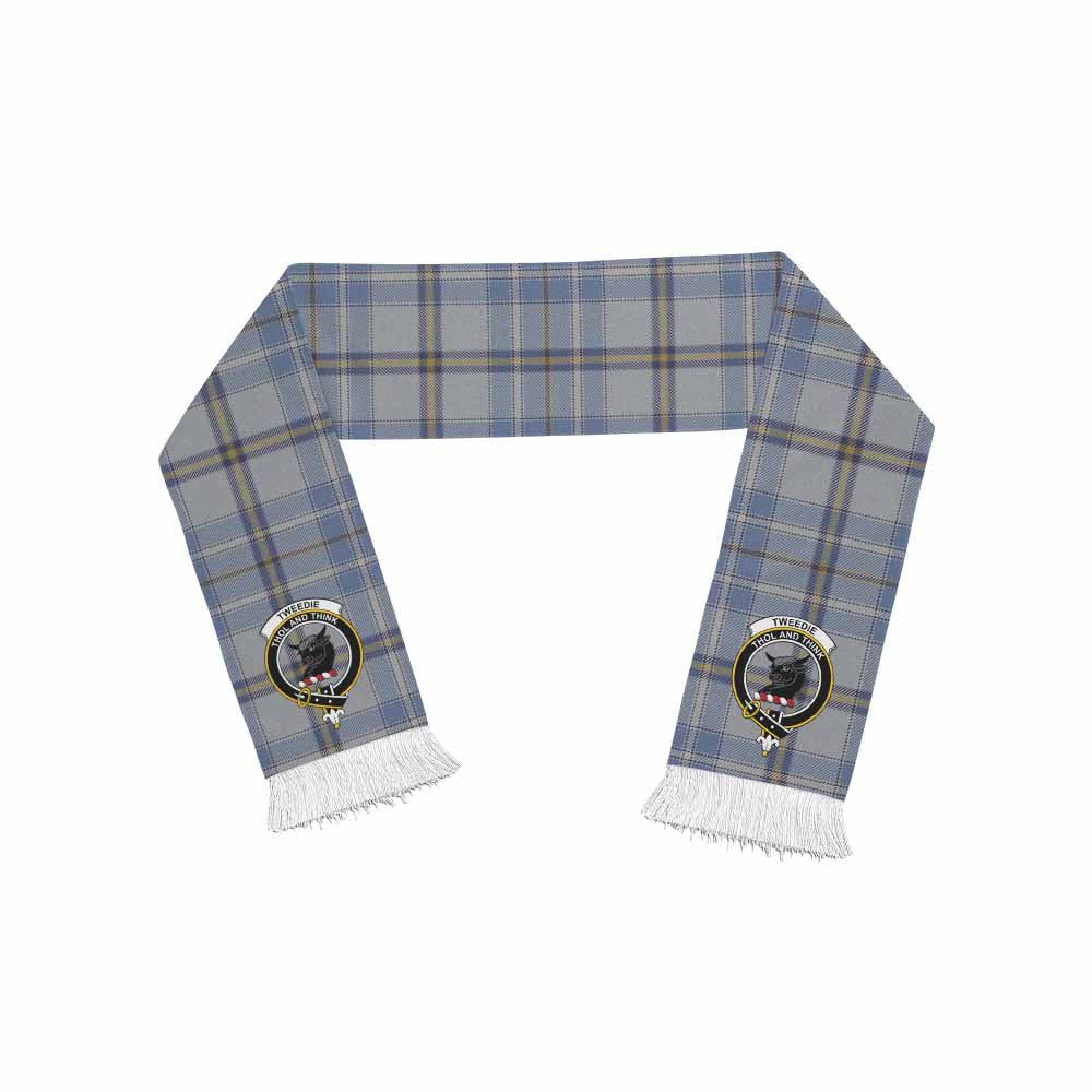 Tartan Vibes Clothing Tweedie Tartan Ruffneck Scarf with Family Crest