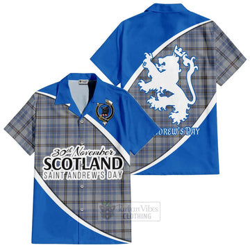 Tweedie Family Crest Tartan Hawaiian Shirt Celebrate Saint Andrew's Day in Style