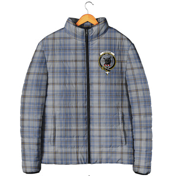 Tweedie Tartan Padded Jacket with Family Crest