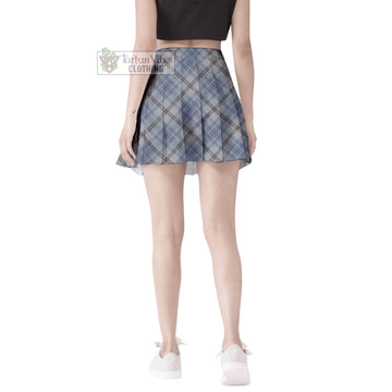 Tweedie Tartan Women's Plated Mini Skirt Cross Style