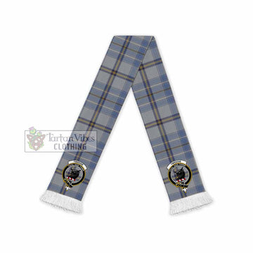 Tweedie Tartan Ruffneck Scarf with Family Crest