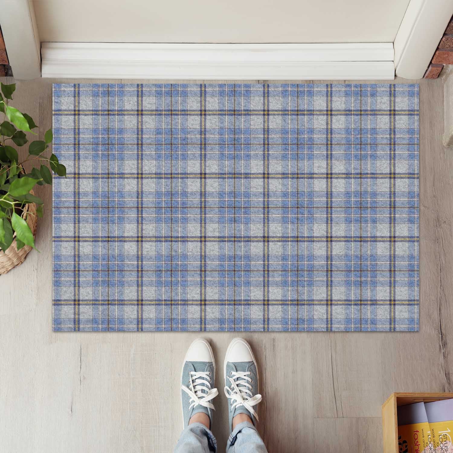 Tweedie Tartan Door Mat - Tartanvibesclothing Shop