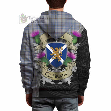 Tweedie Tartan Family Crest Hoodie Lion Rampant Royal Thistle Shield Celtic Inspired