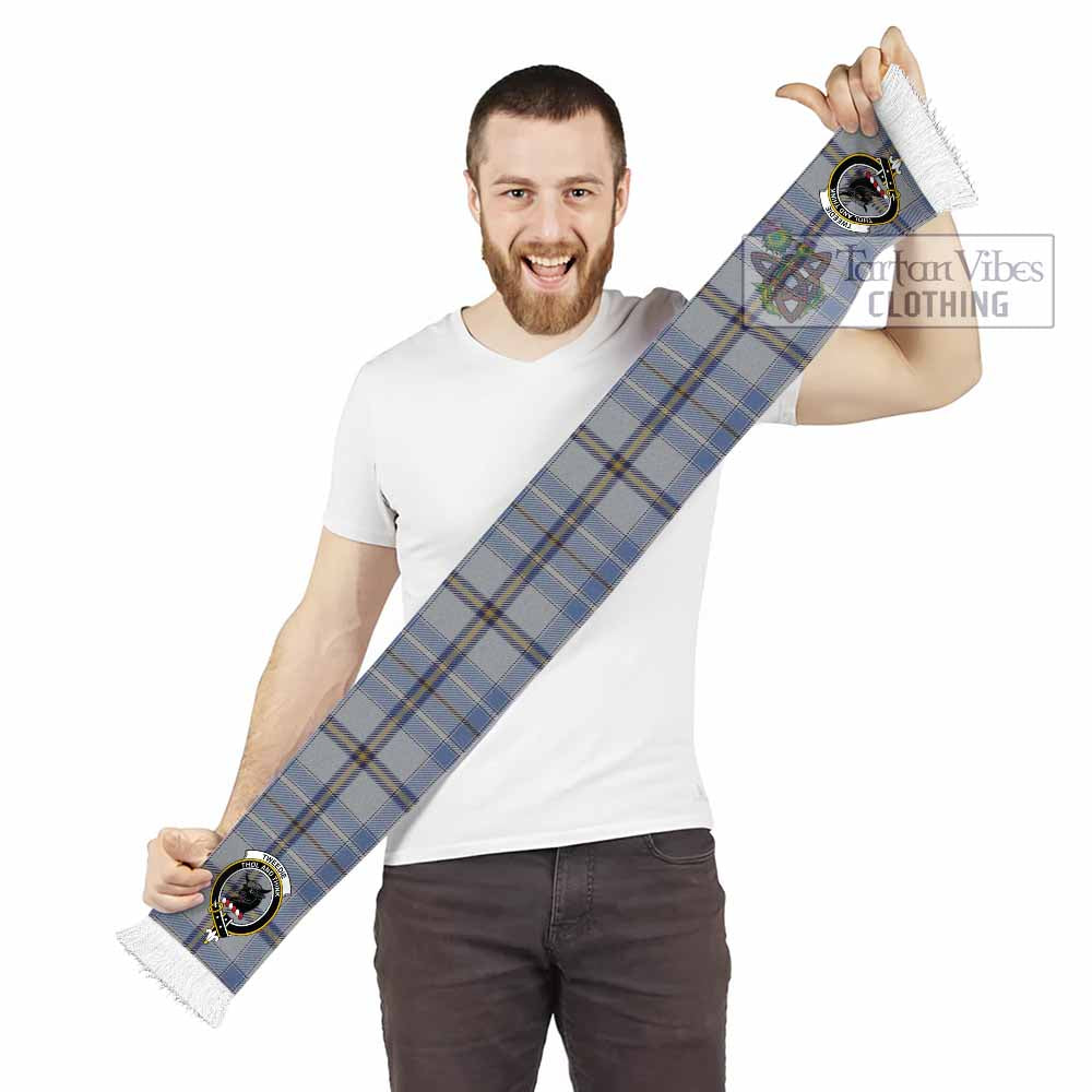 Tartan Vibes Clothing Tweedie Tartan Ruffneck Scarf with Family Crest