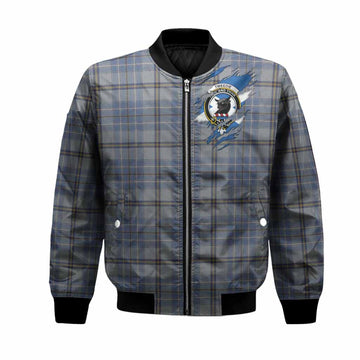 Tweedie Clan Crest In Me Tartan Bomber Jacket Scotland Flag Style